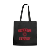 W Republic Northeastern Huskies Institutional Tote Bags Natural 1102-226