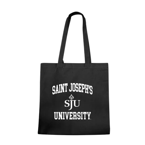 W Republic Saint Joseph's Hawks Institutional Tote Bags Natural 1102-232