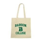 W Republic Babson Beavers Institutional Tote Bags Natural 1102-263