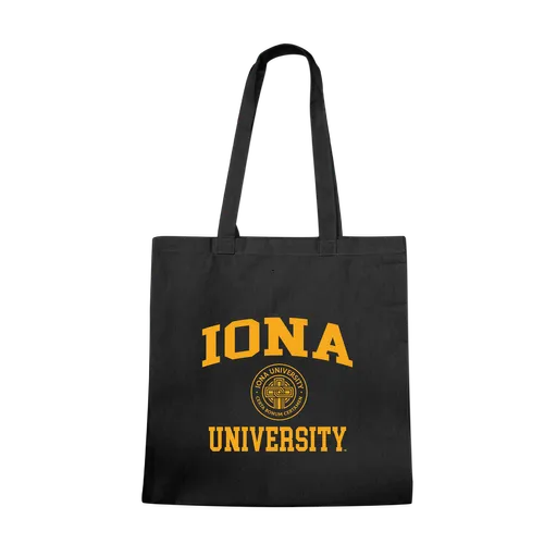 W Republic Iona University Gaels Institutional Tote Bags Natural 1102-315