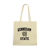 W Republic Kennesaw State Owls Institutional Tote Bags Natural 1102-320