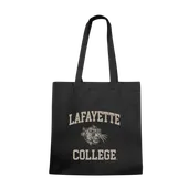 W Republic LaFayette College Leopards Institutional Tote Bags Natural 1102-323