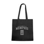 W Republic Memphis Tigers Institutional Tote Bags Natural 1102-339