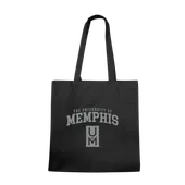 W Republic Memphis Tigers Institutional Tote Bags Natural 1102-339