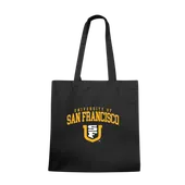 W Republic San Francisco Dons Institutional Tote Bags Natural 1102-377