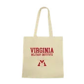 W Republic Virginia Military Institute Keydets Institutional Tote Bags Natural 1102-399