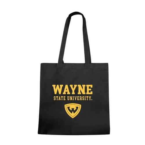 W Republic Wayne State Warriors Institutional Tote Bags Natural 1102-400