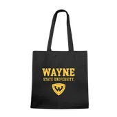 W Republic Wayne State Warriors Institutional Tote Bags Natural 1102-400