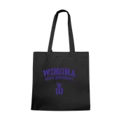 W Republic Winona State Warriors Institutional Tote Bags Natural 1102-408