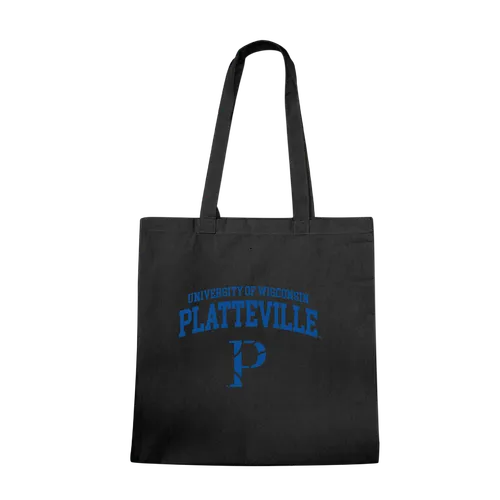 W Republic Wisconsin Platteville Pioneers Institutional Tote Bags Natural 1102-410