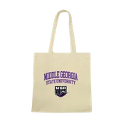 W Republic Middle Georgia State Knights Institutional Tote Bags Natural 1102-420