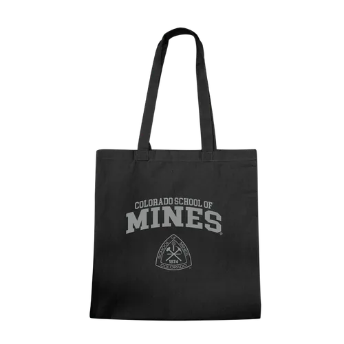 W Republic Colorado School Of Mines Orediggers Institutional Tote Bags Natural 1102-422