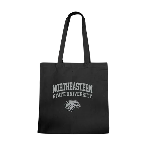 W Republic Northeastern State River Hawks Institutional Tote Bags Natural 1102-426