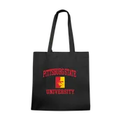 W Republic Pittsburg State Gorillas Institutional Tote Bags Natural 1102-427