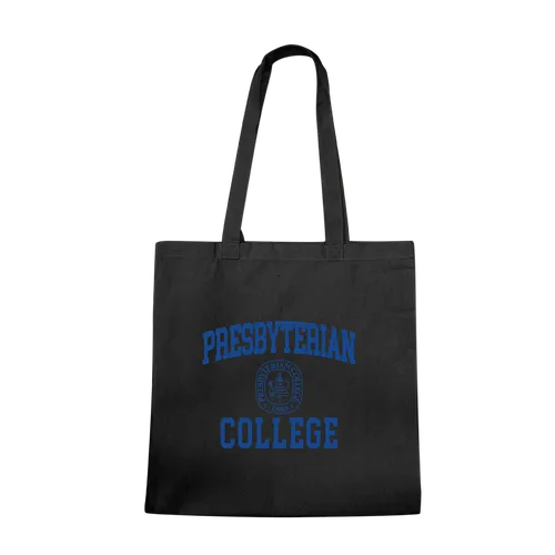 W Republic Presbyterian College Blue Hose Institutional Tote Bags Natural 1102-472