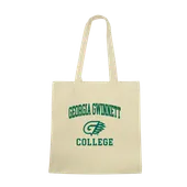 W Republic Georgia Gwinnett Grizzlies Institutional Tote Bags Natural 1102-493