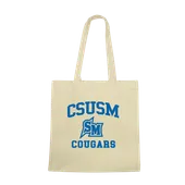 W Republic Cal State San Marcos Cougars Institutional Tote Bags Natural 1102-506