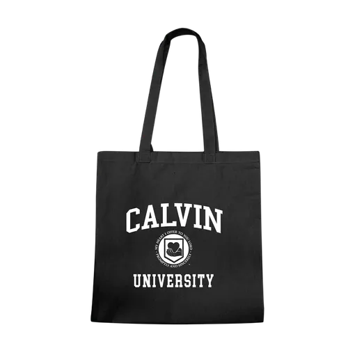 W Republic Calvin University Knights Institutional Tote Bags Natural 1102-507