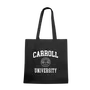 W Republic Carroll University Pioneers Institutional Tote Bags Natural 1102-508