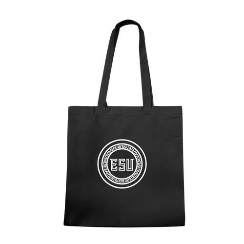 W Republic East Stroudsburg Warriors Institutional Tote Bags Natural 1102-515