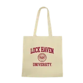 W Republic Lock Haven University Bald Eagles Institutional Tote Bags Natural 1102-533