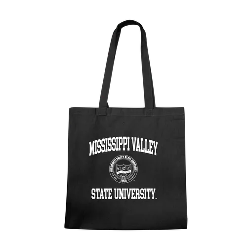 W Republic Mississippi Valley State Delta Devils & Devilettes Institutional Tote Bags Natural 1102-5