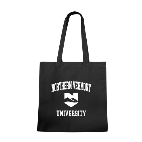 W Republic Northern Vermont Badgers Institutional Tote Bags Natural 1102-559