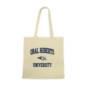 W Republic Oral Robertsen Eagles Institutional Tote Bags Natural 1102-566