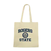 W Republic Rogers State Hillcats Institutional Tote Bags Natural 1102-576