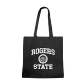 W Republic Rogers State Hillcats Institutional Tote Bags Natural 1102-576