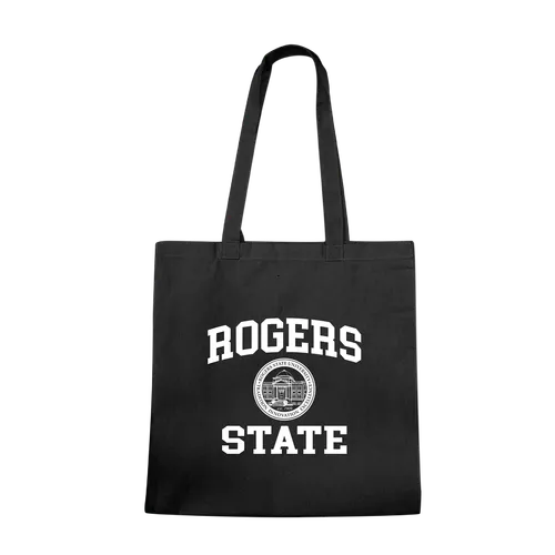 W Republic Rogers State Hillcats Institutional Tote Bags Natural 1102-576