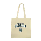 W Republic State College Of Florida Manatees Institutional Tote Bags Natural 1102-592