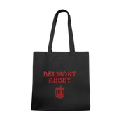 W Republic Belmont Abbey Crusaders Institutional Tote Bags Natural 1102-616