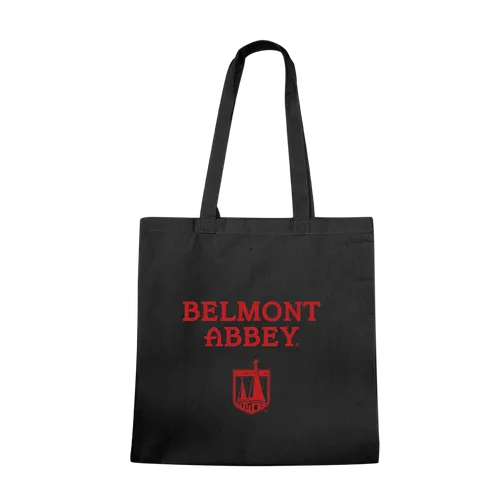 W Republic Belmont Abbey Crusaders Institutional Tote Bags Natural 1102-616