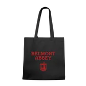 W Republic Belmont Abbey Crusaders Institutional Tote Bags Natural 1102-616