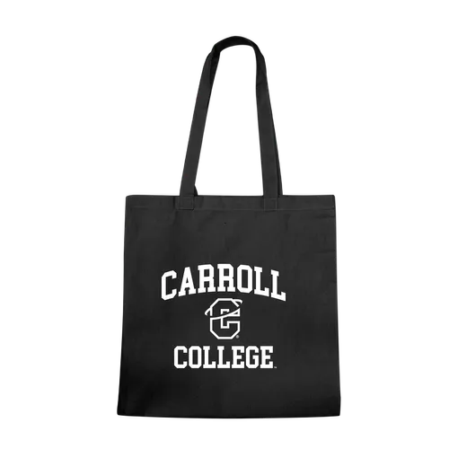 W Republic Carroll College Saints Institutional Tote Bags Natural 1102-624