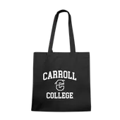 W Republic Carroll College Saints Institutional Tote Bags Natural 1102-624