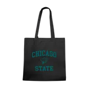 W Republic Chicago State Cougars Institutional Tote Bags Natural 1102-631