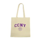 W Republic CCNY Beavers Institutional Tote Bags Natural 1102-633