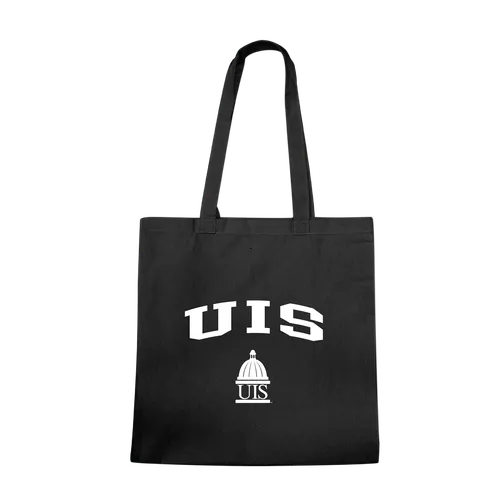 W Republic U Of Illinois Springfield Prairie Stars Institutional Tote Bags Natural 1102-655