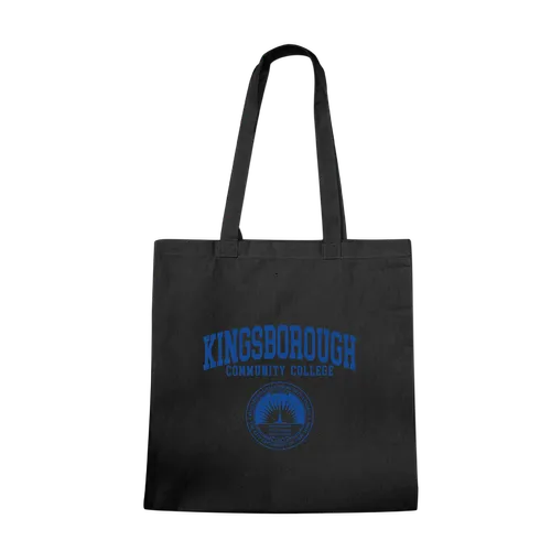 W Republic Kingsborough CC The Wave Institutional Tote Bags Natural 1102-660