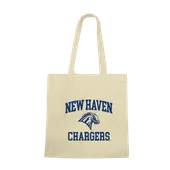 W Republic New Haven Chargers Institutional Tote Bags Natural 1102-663