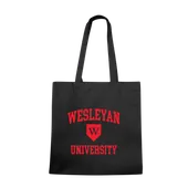 W Republic Wesleyan Cardinals Institutional Tote Bags Natural 1102-683