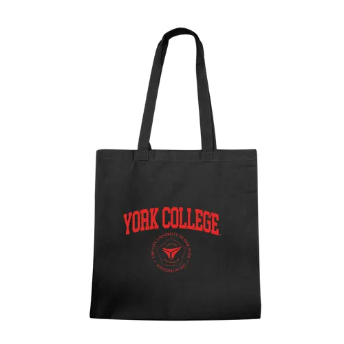 W Republic York College Cardinals Institutional Tote Bags Natural 1102-685