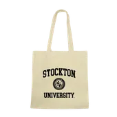 W Republic Stockton University Ospreys Institutional Tote Bags Natural 1102-711