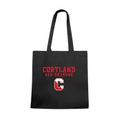 W Republic SUNY Cortland Red Dragons Institutional Tote Bags Natural 1102-712