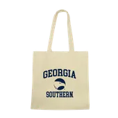 W Republic Georgia Southern Eagles Institutional Tote Bags Natural 1102-718