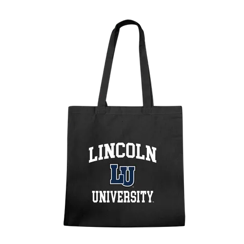 W Republic Lincoln University Blue Tigers Institutional Tote Bags Natural 1102-720