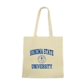 W Republic Sonoma State Seawolves Institutional Tote Bags Natural 1102-732