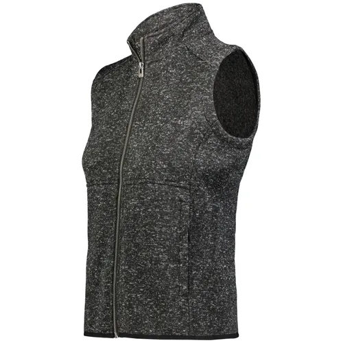 Holloway Ladies Alpine Sweater Fleece Vest 223742